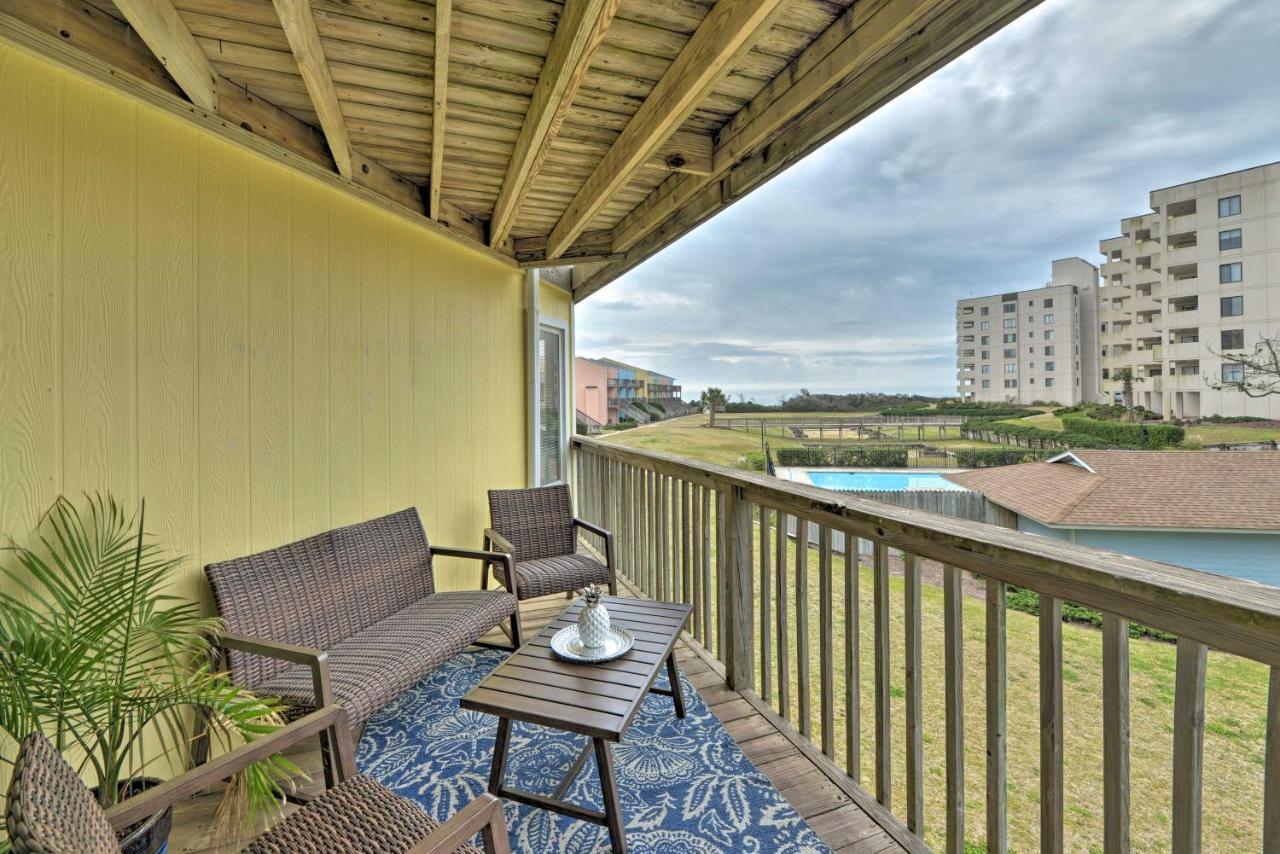 Bright Emerald Isle Condo With Private Beach Access! Extérieur photo
