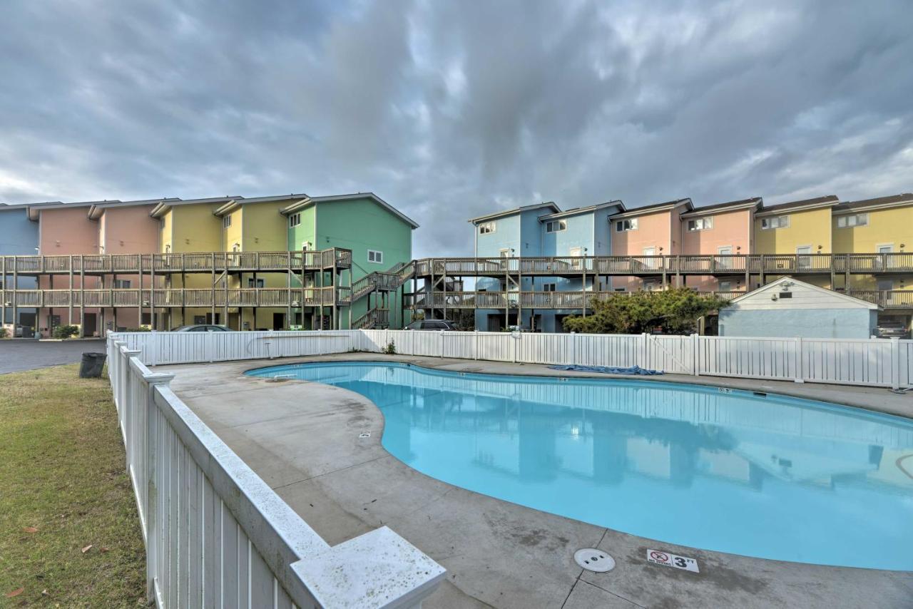 Bright Emerald Isle Condo With Private Beach Access! Extérieur photo